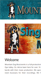 Mobile Screenshot of mountaindogmusic.com